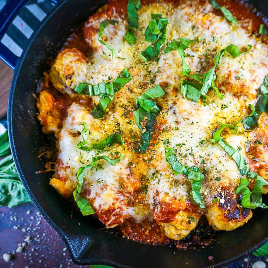 chicken meatball skillet