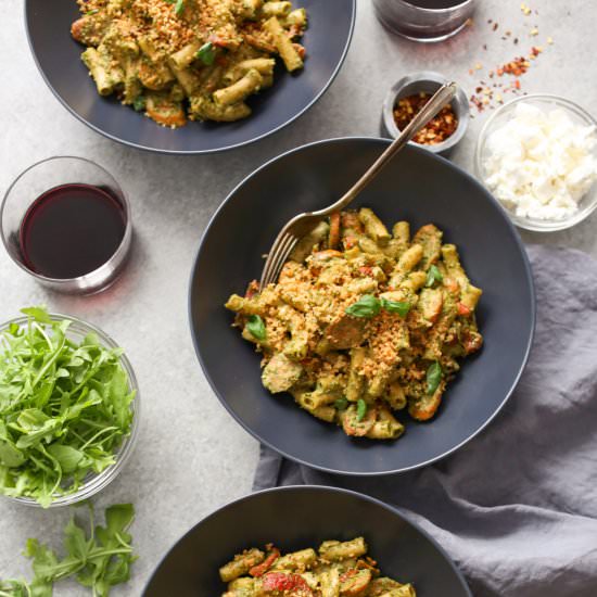 Sausage and Sun-Dried Tomato Pasta