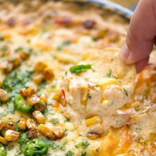 HOT CORN DIP