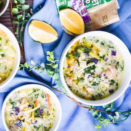 Instant Pot Creamy Chicken Soup