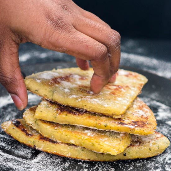 Caribbean potato farls