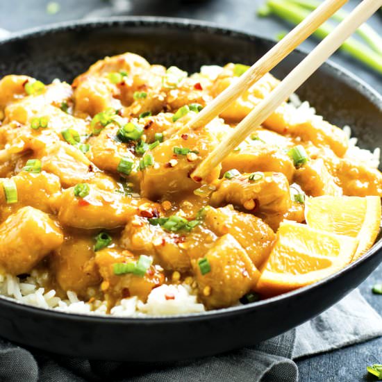 Instant Pot Orange Chicken