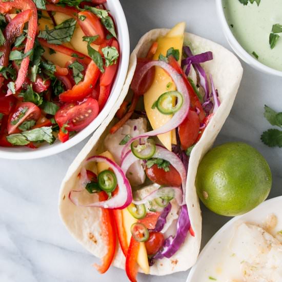 Lime & Chili Fish Tacos