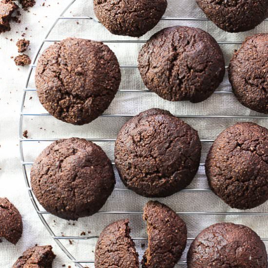 Almond Flour Chocolate Cookies