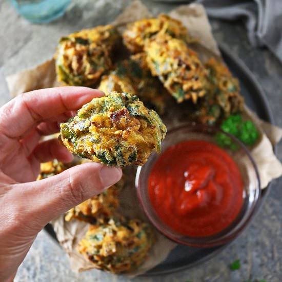 Easy Spinach Fritters