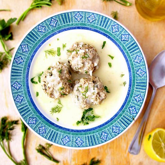Easy Meatball Soup With Rice
