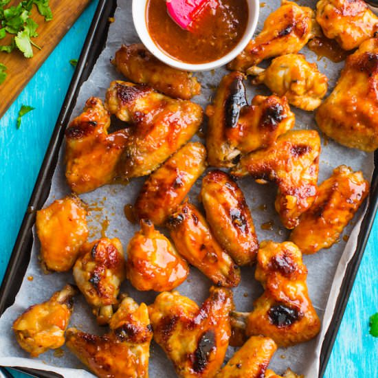 Honey Sriracha Wings
