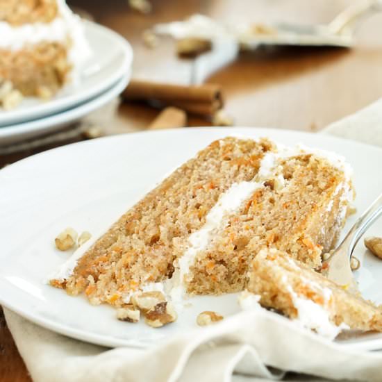 Classic Vegan Carrot Cake