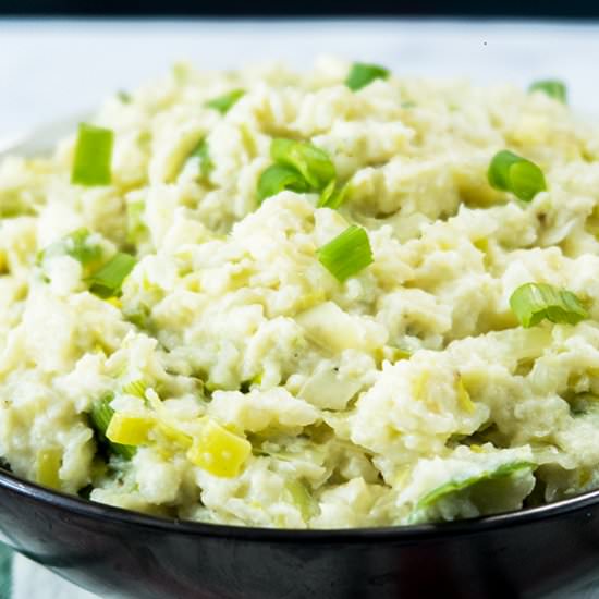 Mashed Cauliflower Colcannon