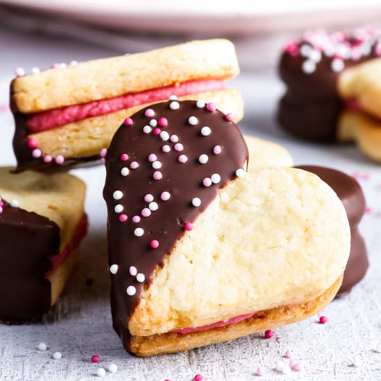 Valentine’s Heart Cookies