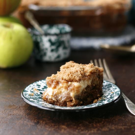 Cream Chz Apple Cake