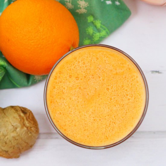 Orange Carrot & Ginger Smoothie