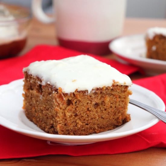 Carrot Cake with Icing