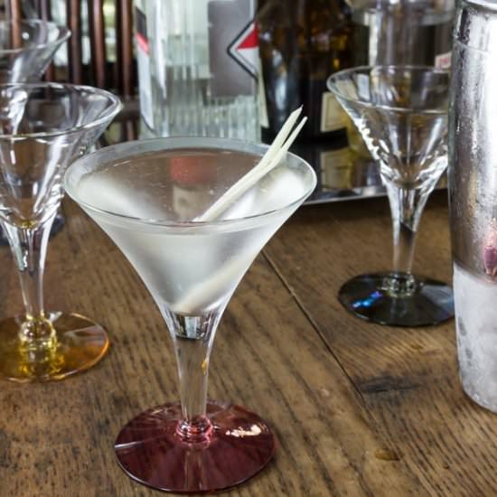 Lemongrass Vodka Martini