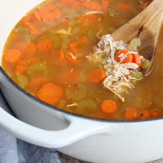 Chicken & Wild Rice Soup