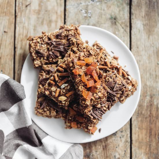 No Sugar Added Granola Bars