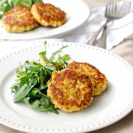 Shrimp and Artichoke Cakes