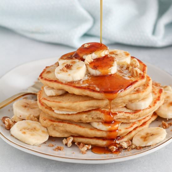 Brown Sugar Banana Pancakes