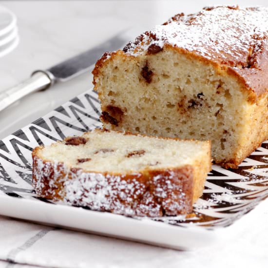 Chocolate Chip Tahini Cake