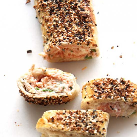 Easy Everything Bagel Stromboli