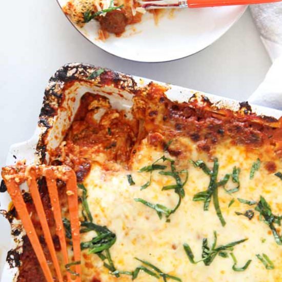 Best Meat Lasagna Ever