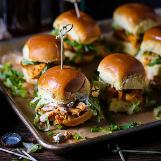 Buffalo Chicken Sliders