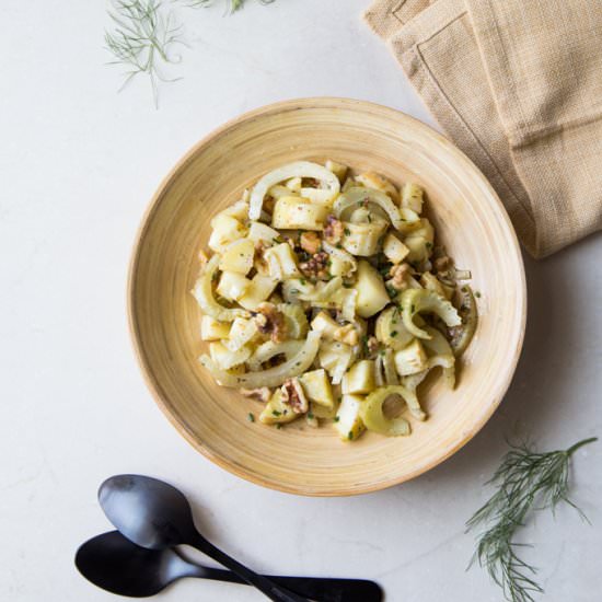 Roasted Fennel and Parsnips