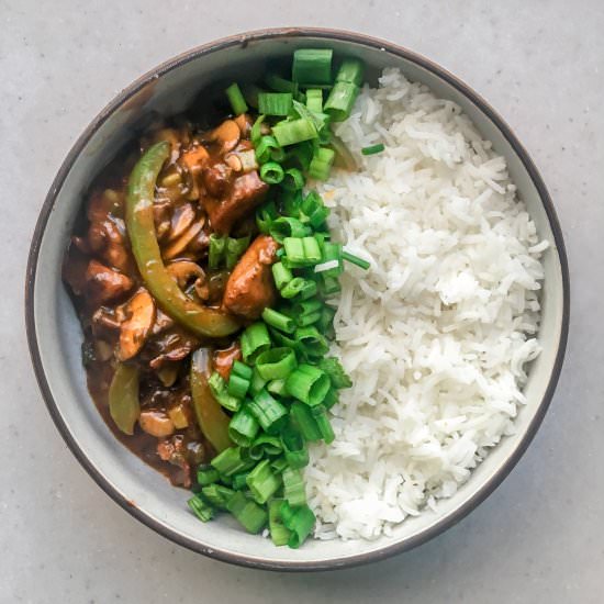 Chai Spice Orange Chicken