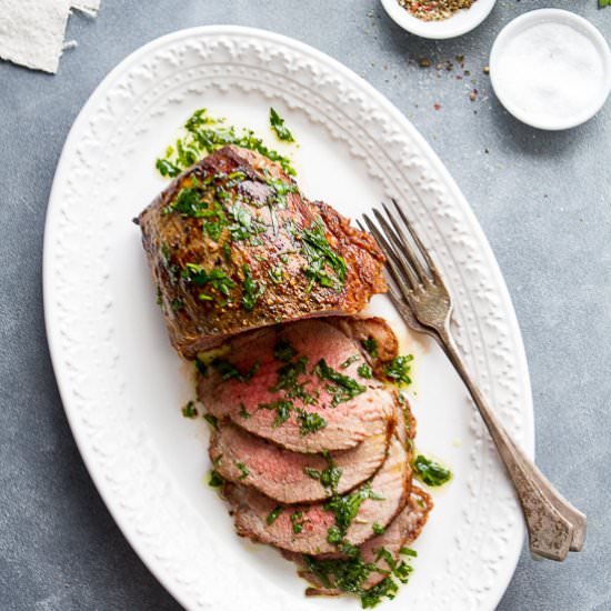 One Hour Tender Eye of Round Roast