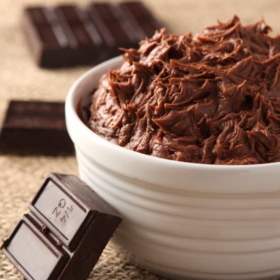 Not Too Sweet Chocolate Buttercream