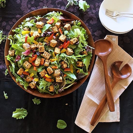 Very Flavorful and Yummy Herb Tofu