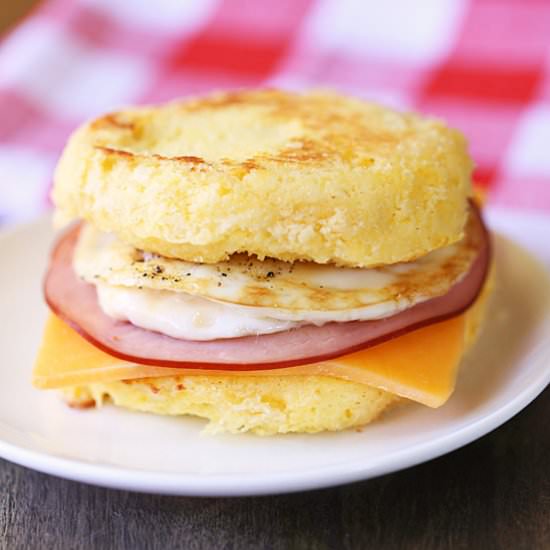 Low Carb Breakfast Sandwich
