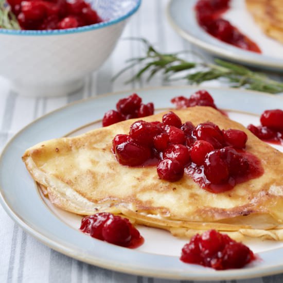 Pancakes (Crepes) with Mascarpone