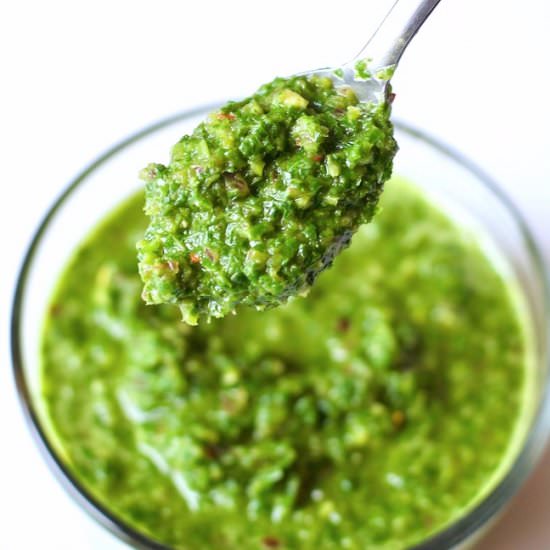Fresh Chimichurri Sauce