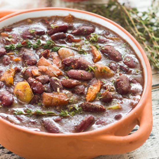 Belizean Stew Beans
