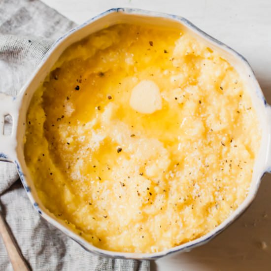 Easy Creamy Instant Pot Polenta