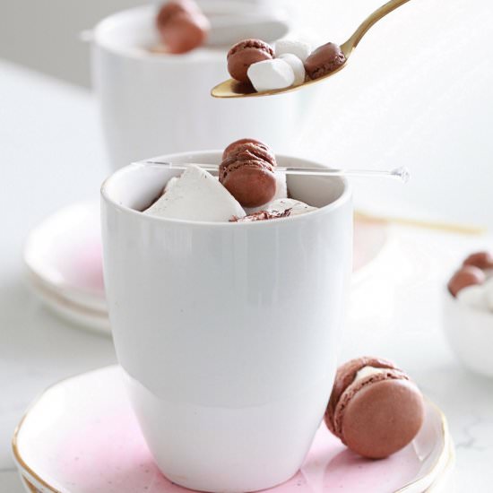 Macaron Hot Chocolate