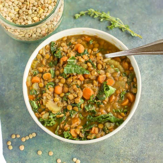 Instant Pot Lentil Soup