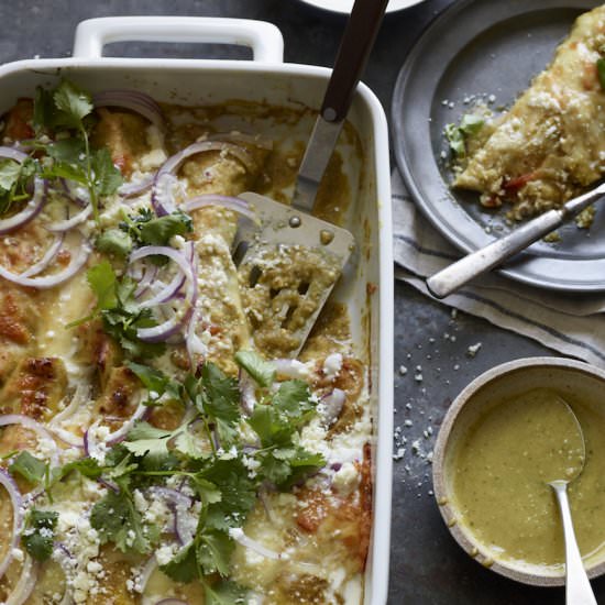 Chicken Enchiladas Verdes