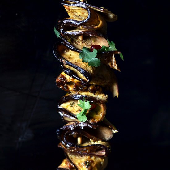 Pomegranate Molasses Aubergine