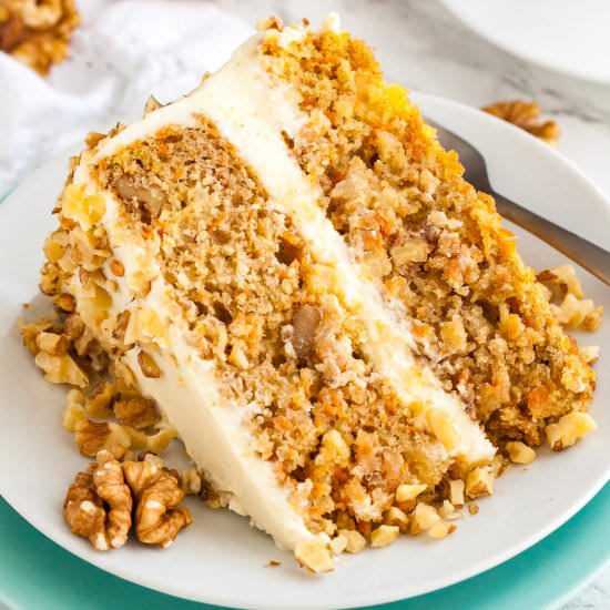 Carrot Pineapple Cake