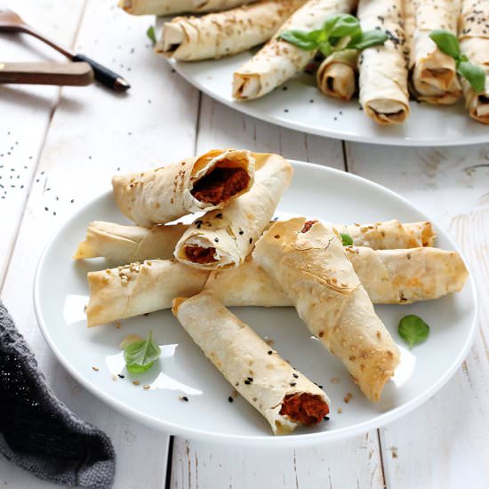 Vegan Börek Cigars