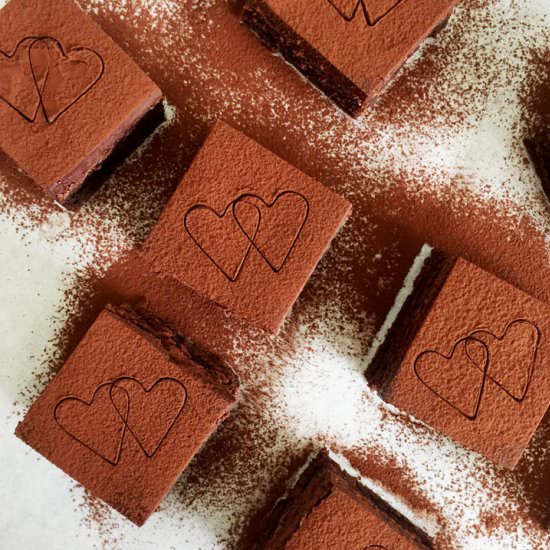 Red Wine Chocolate Brownies