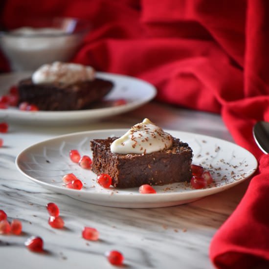 GF Healthy Chocolate Brownies