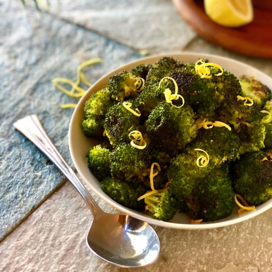 Charred Broccoli with Lemon