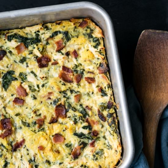 Paleo Chicken Bacon Ranch Casserole