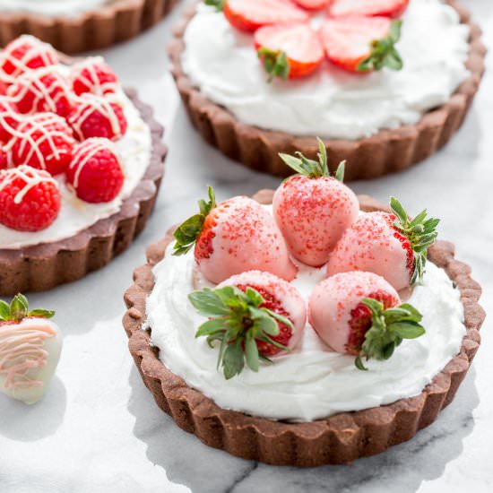Mini Chocolate Tarts