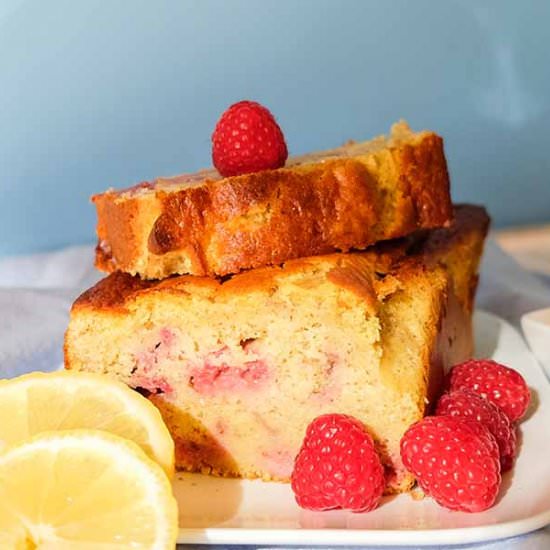 GF One Bowl Raspberry Breakfast Cake