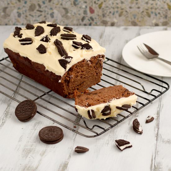 Double Choc Banana Bread With Oreos