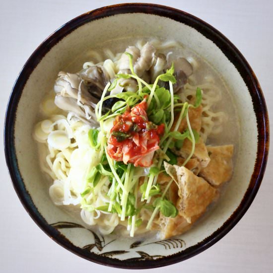 Vegan Soy Milk Ramen